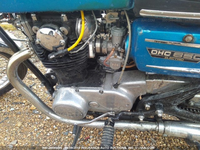 S650209896 - 1973 YAMAHA XS650 BLUE photo 5