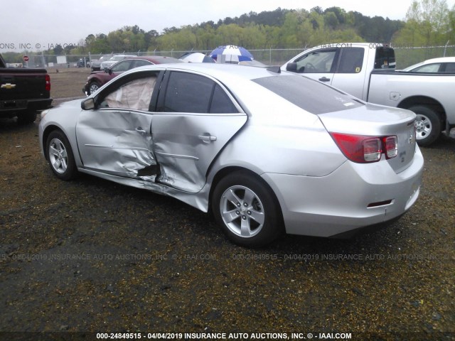1G11B5SL8EF166430 - 2014 CHEVROLET MALIBU LS SILVER photo 3