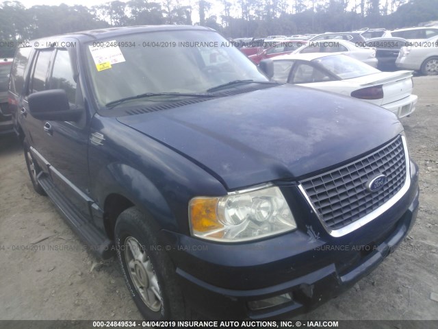 1FMRU15W03LB86913 - 2003 FORD EXPEDITION XLT BLUE photo 1