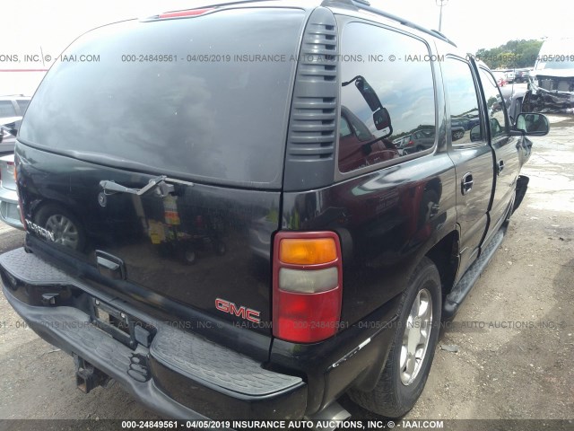 1GKEK63U82J200286 - 2002 GMC DENALI BLACK photo 4