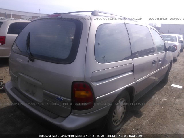 2FMDA5143SBB92640 - 1995 FORD WINDSTAR WAGON SILVER photo 4