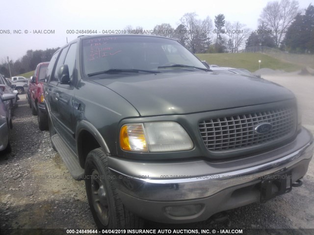 1FMPU18L4YLB60069 - 2000 FORD EXPEDITION EDDIE BAUER GREEN photo 1