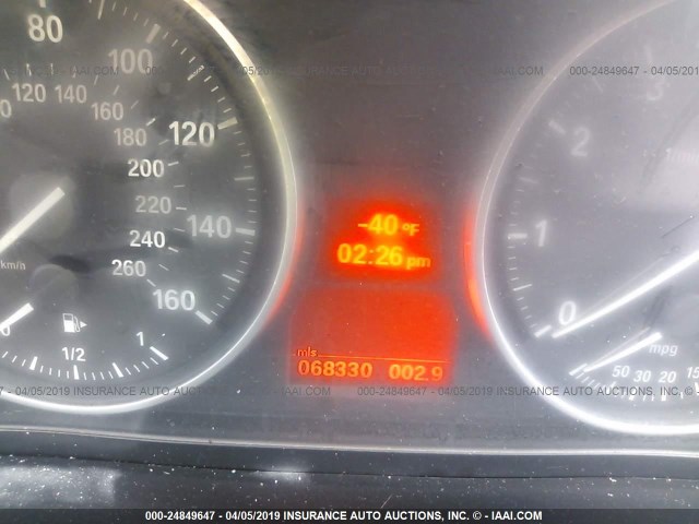 WBAVM1C55EVW49551 - 2014 BMW X1 SDRIVE28I BLACK photo 7