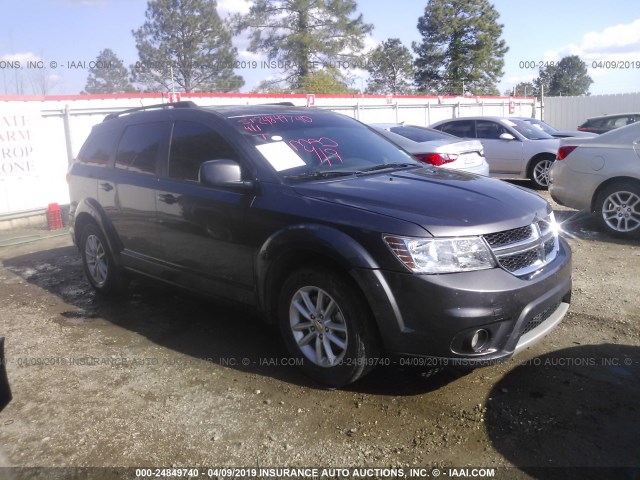 3C4PDCBBXET213826 - 2014 DODGE JOURNEY SXT GRAY photo 1