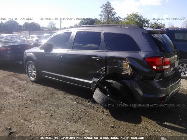 3C4PDCBBXET213826 - 2014 DODGE JOURNEY SXT GRAY photo 3