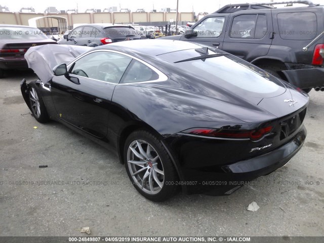 SAJDD1GX3JCK53541 - 2018 JAGUAR F-TYPE BLACK photo 3