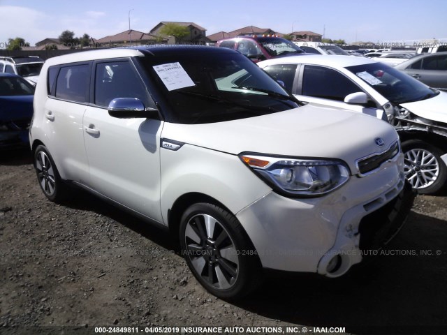 KNDJX3A52G7327691 - 2016 KIA SOUL ! WHITE photo 1