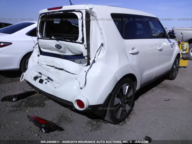 KNDJX3A52G7327691 - 2016 KIA SOUL ! WHITE photo 4