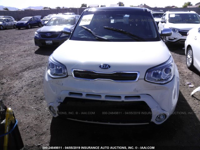 KNDJX3A52G7327691 - 2016 KIA SOUL ! WHITE photo 6