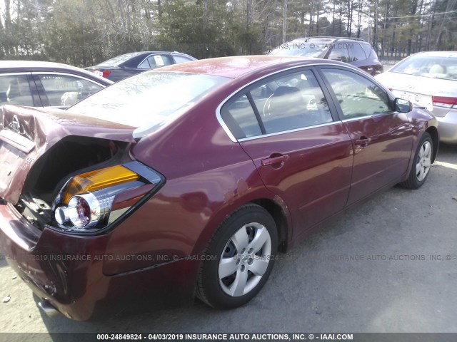 1N4AL21E98N459016 - 2008 NISSAN ALTIMA 2.5/2.5S RED photo 4