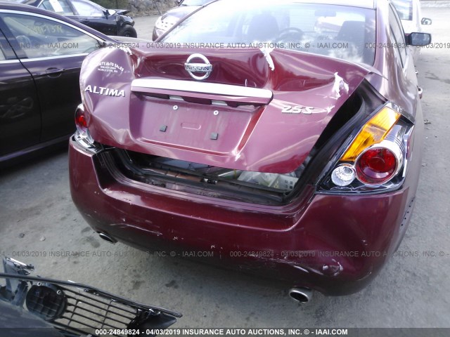 1N4AL21E98N459016 - 2008 NISSAN ALTIMA 2.5/2.5S RED photo 6