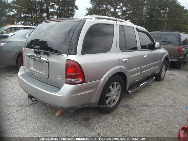 5GADT13S362334761 - 2006 BUICK RAINIER CXL GRAY photo 4