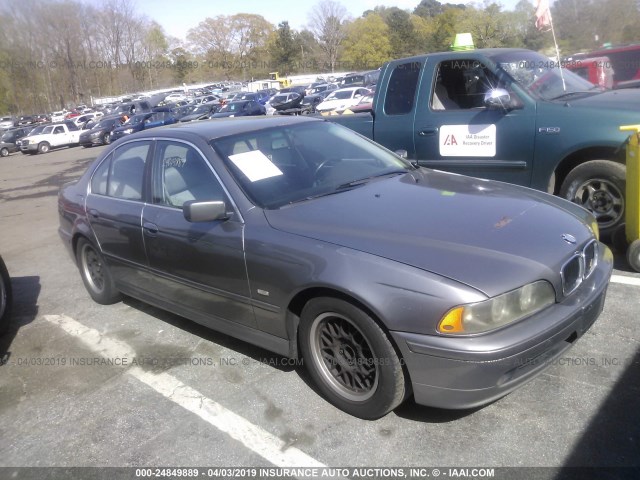 WBADT43452GY41642 - 2002 BMW 525 I AUTOMATIC GRAY photo 1