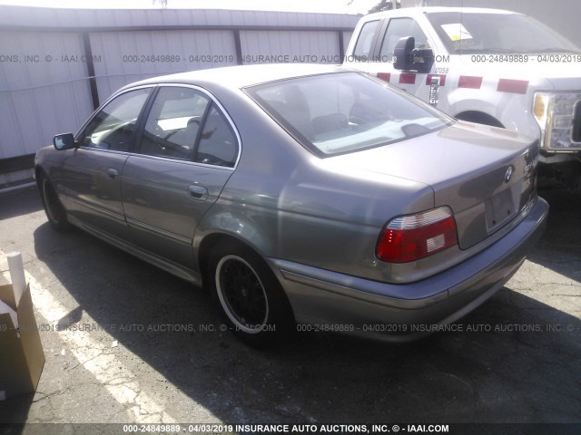 WBADT43452GY41642 - 2002 BMW 525 I AUTOMATIC GRAY photo 3