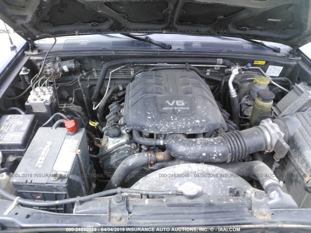 4S6DM58W624401305 - 2002 HONDA PASSPORT EX/LX 黑色 照片 10