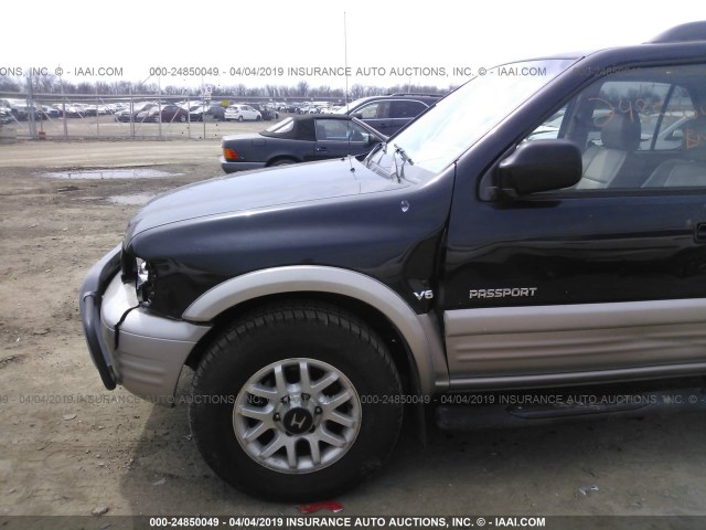 4S6DM58W624401305 - 2002 HONDA PASSPORT EX/LX 黑色 照片 6