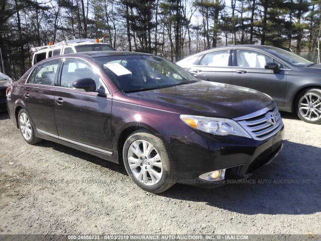 4T1BK3DB0BU381503 - 2011 TOYOTA AVALON LIMITED BROWN photo 1