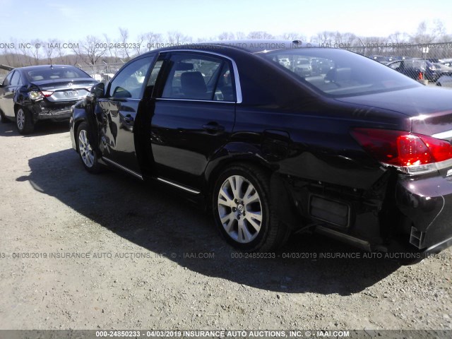 4T1BK3DB0BU381503 - 2011 TOYOTA AVALON LIMITED BROWN photo 6