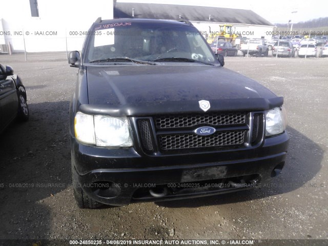 1FMZU77K34UB64915 - 2004 FORD EXPLORER SPORT TR  BLACK photo 6