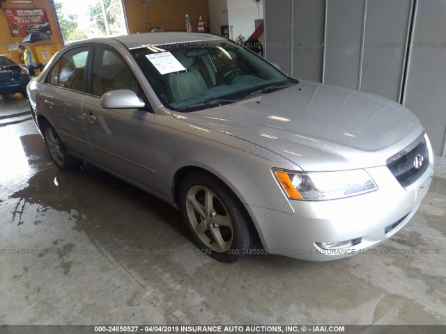 5NPEU46F07H208406 - 2007 HYUNDAI SONATA SE/LIMITED SILVER photo 1