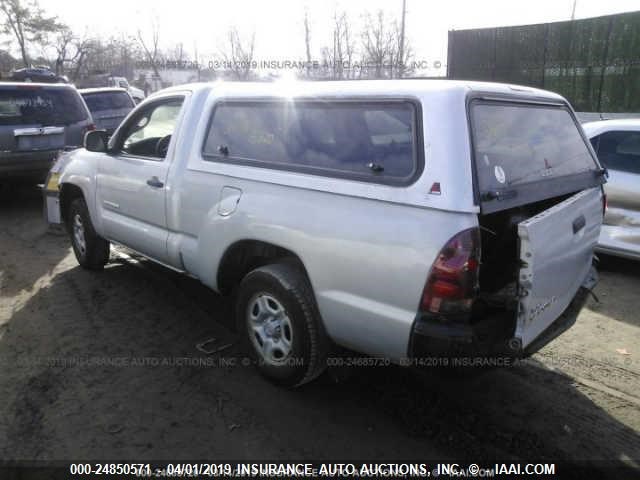 5TENX22N17Z454645 - 2007 TOYOTA TACOMA GRAY photo 3