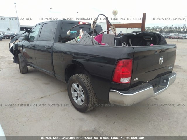 1C6RR7TT6KS510699 - 2019 RAM 1500 CLASSIC SLT BLACK photo 3