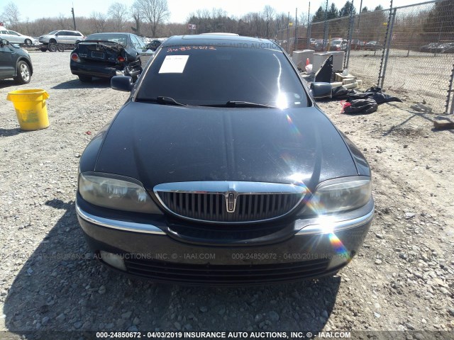 1LNHM86S74Y684031 - 2004 LINCOLN LS BLACK photo 6