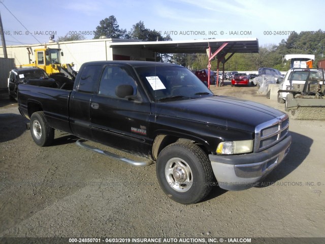 1B7KC236X1J502067 - 2001 DODGE RAM 2500 BLACK photo 1