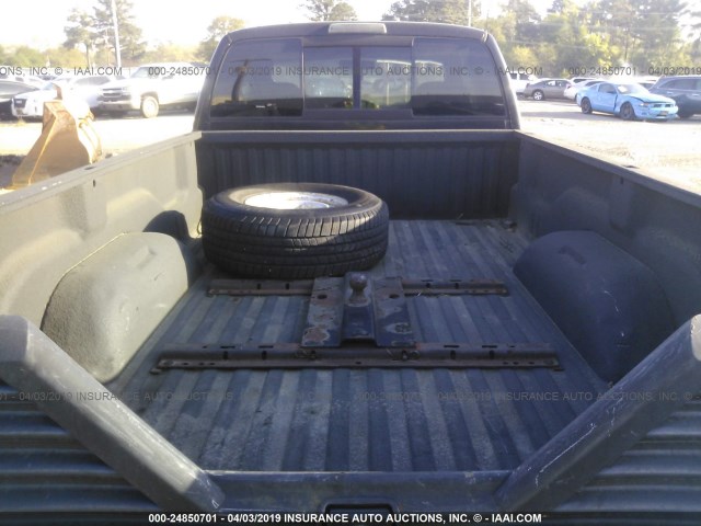 1B7KC236X1J502067 - 2001 DODGE RAM 2500 BLACK photo 8