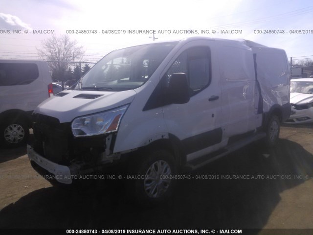 1FTYR1ZM5GKA34583 - 2016 FORD TRANSIT T-250 WHITE photo 2