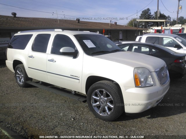 1GKS1MEF5CR204176 - 2012 GMC YUKON XL DENALI WHITE photo 1