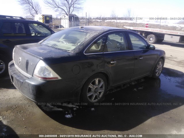 1MEHM42W69G632374 - 2009 MERCURY SABLE PREMIER BLACK photo 4