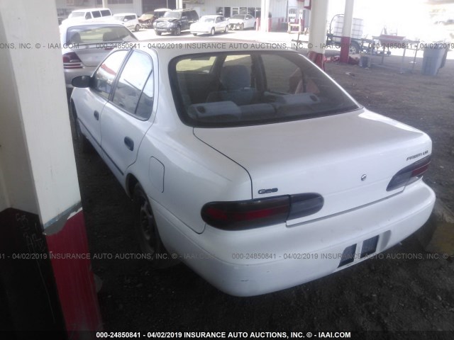 1Y1SK5384RZ080280 - 1994 GEO PRIZM LSI WHITE photo 3