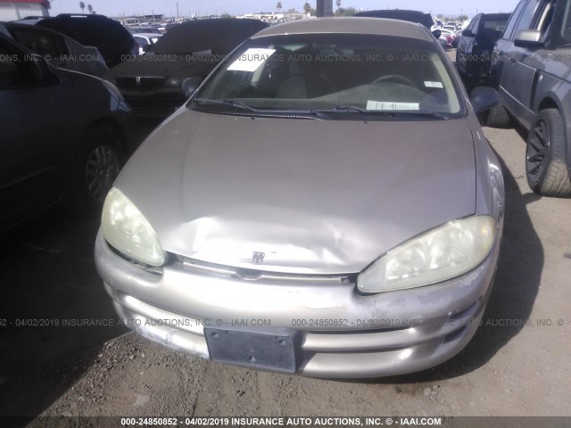 2B3HD46R52H286173 - 2002 DODGE INTREPID SE GOLD photo 6