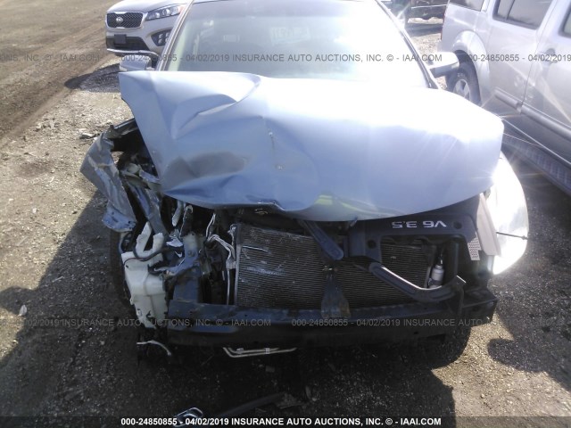 1N4BL2AP0AN538800 - 2010 NISSAN ALTIMA SR GRAY photo 6