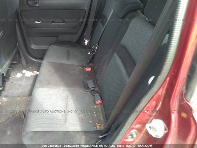 JTLKT324064092475 - 2006 TOYOTA SCION XB MAROON photo 8