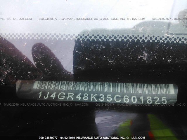 1J4GR48K35C601825 - 2005 JEEP GRAND CHEROKEE LAREDO/COLUMBIA/FREEDOM 银色 照片 9