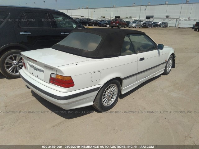 WBABJ832XWEM20844 - 1998 BMW 323 IC AUTOMATIC WHITE photo 4