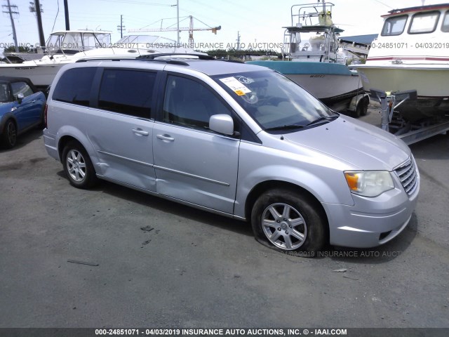 2A4RR5D19AR350600 - 2010 CHRYSLER TOWN & COUNTRY TOURING SILVER photo 1