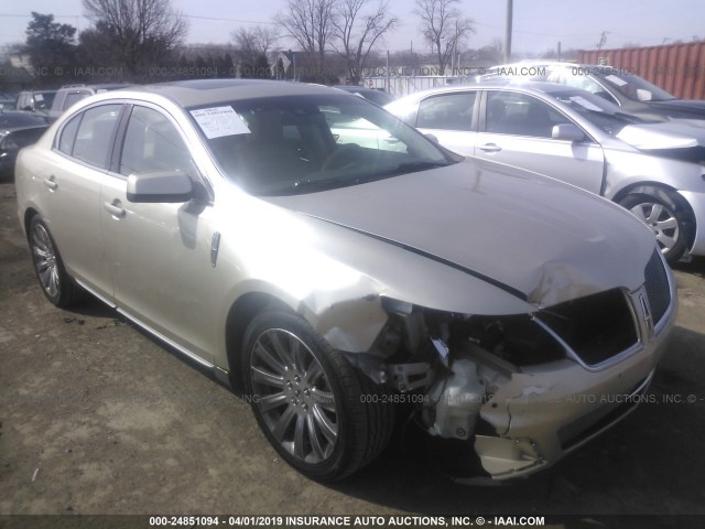 1LNHL9ERXBG609897 - 2011 LINCOLN MKS TAN photo 1