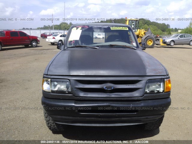 1FTCR15X7TPA86577 - 1996 FORD RANGER BLACK photo 6