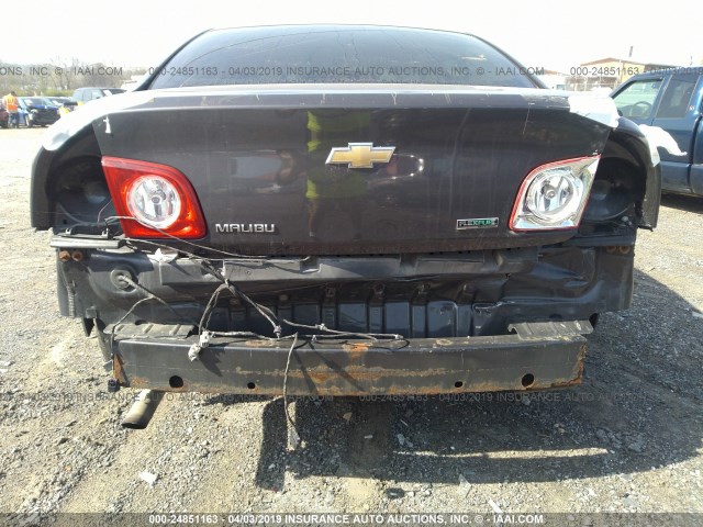 1G1ZA5E03AF281812 - 2010 CHEVROLET MALIBU LS GRAY photo 6