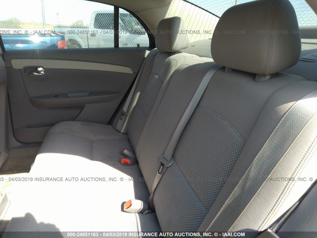 1G1ZA5E03AF281812 - 2010 CHEVROLET MALIBU LS GRAY photo 8
