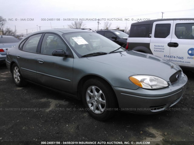 1FAFP56U66A255340 - 2006 FORD TAURUS SEL GREEN photo 1