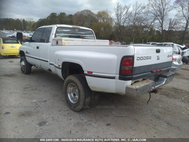 3B7MF33W9TM190206 - 1996 DODGE RAM 3500 WHITE photo 3