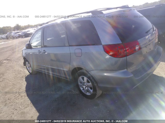 5TDZK23C69S267978 - 2009 TOYOTA SIENNA CE/LE Light Blue photo 3