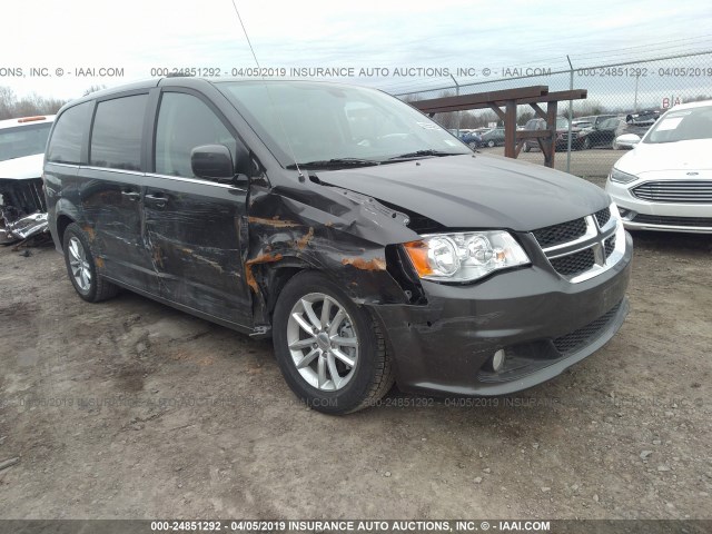 2C4RDGCG4KR584067 - 2019 DODGE GRAND CARAVAN  BLACK photo 1