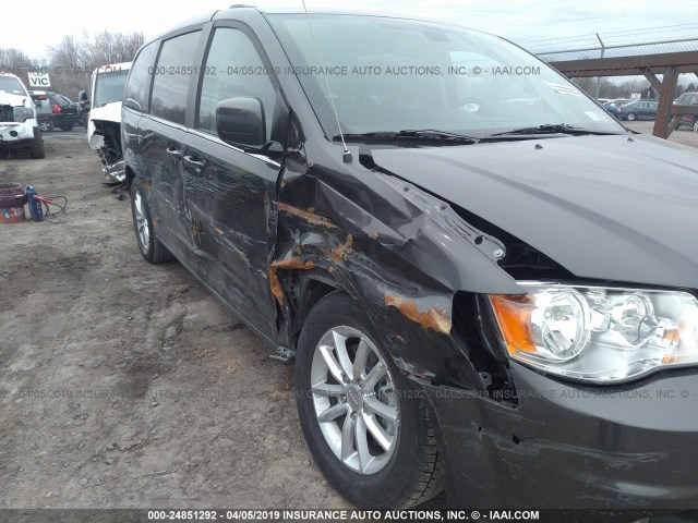 2C4RDGCG4KR584067 - 2019 DODGE GRAND CARAVAN  BLACK photo 6