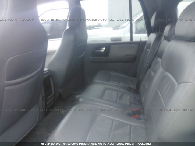 1FMPU16555LA99282 - 2005 FORD EXPEDITION XLT SILVER photo 8