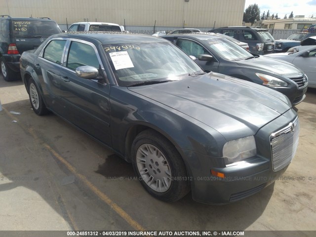 2C3KA43R86H180179 - 2006 CHRYSLER 300 BLUE photo 1